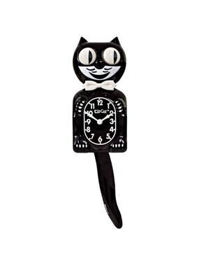 Original Full Sized Black Kit Kat Cat Klock Clock